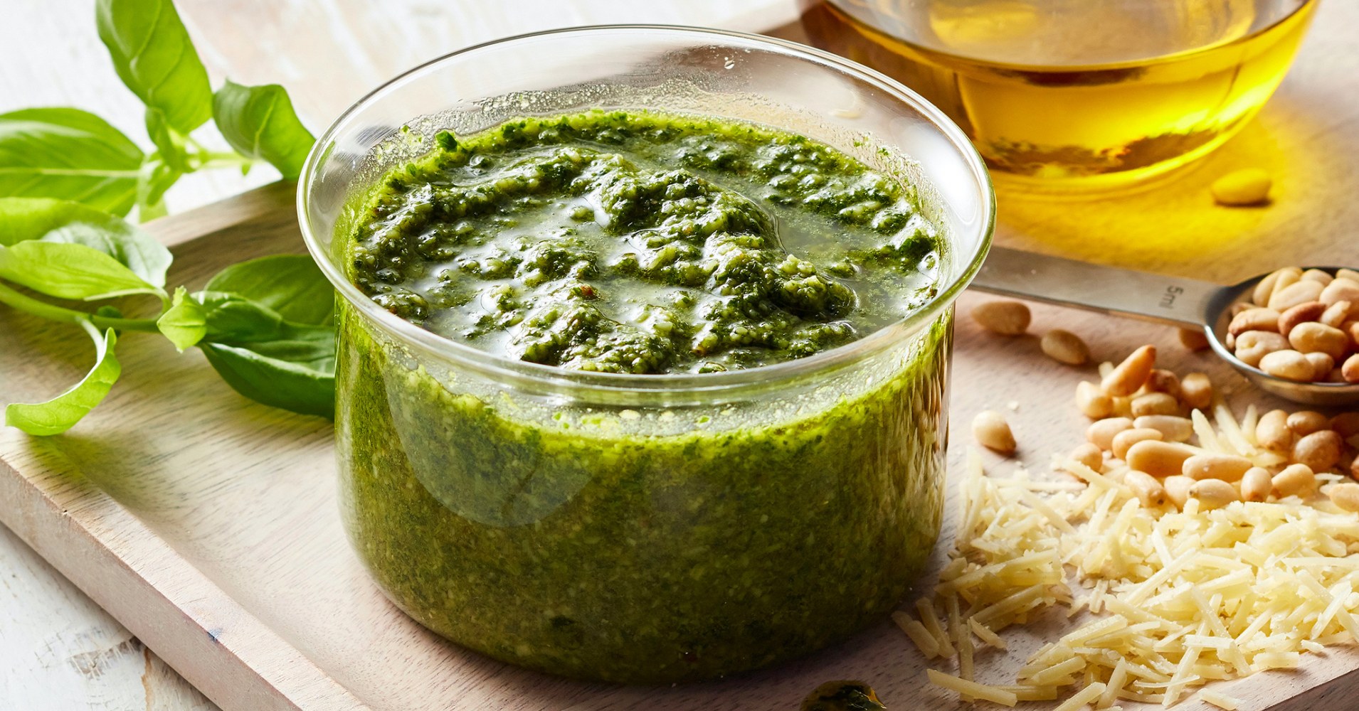 Basil Pesto Recipe | myfoodbook
